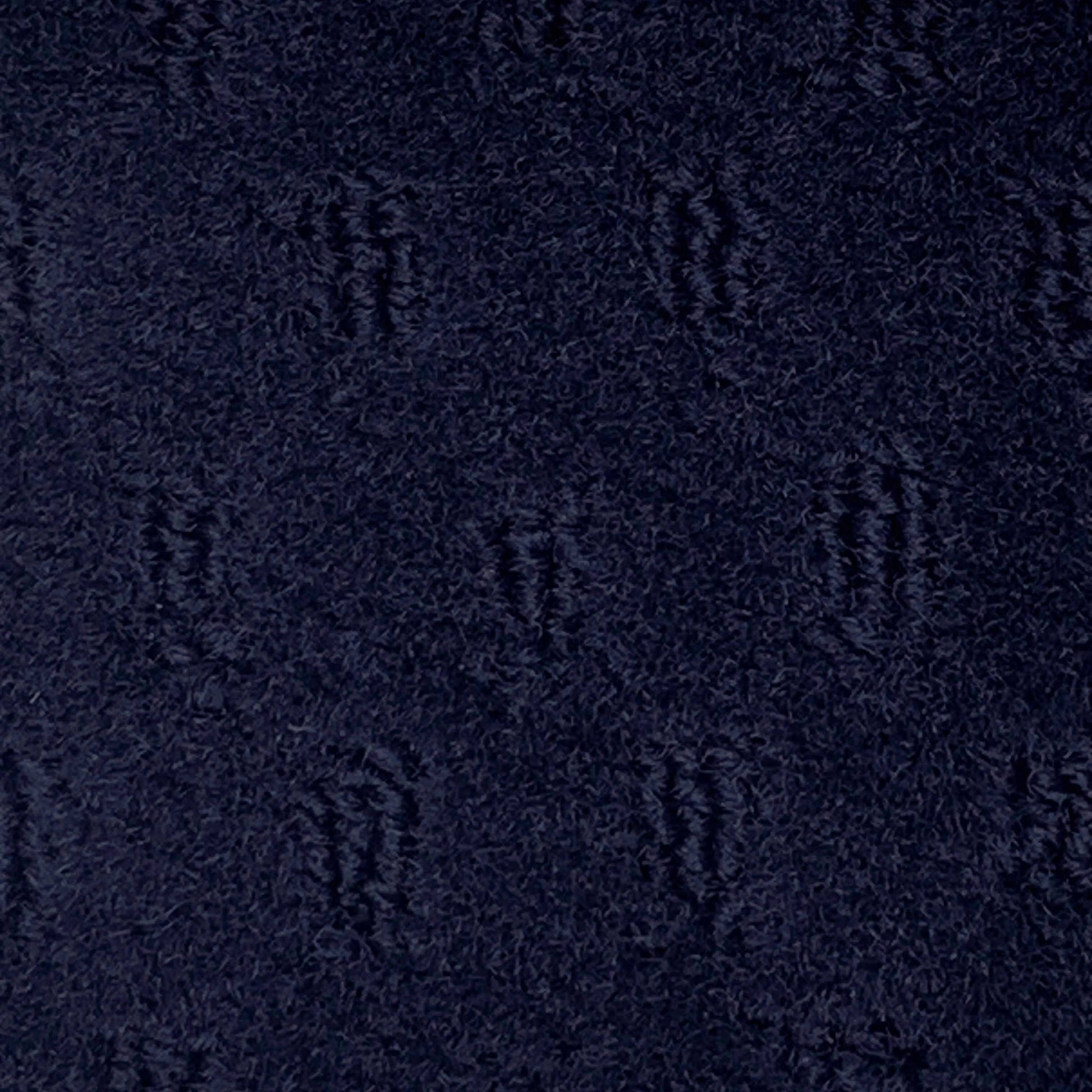 Blue textured boat carpet